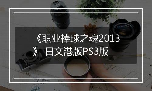 《职业棒球之魂2013》 日文港版PS3版