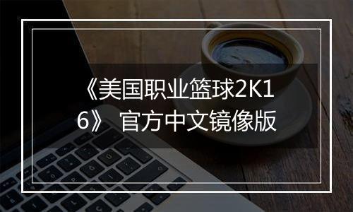 《美国职业篮球2K16》 官方中文镜像版