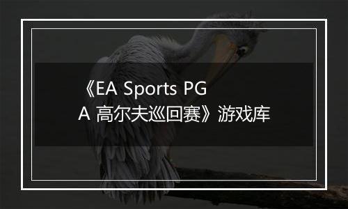《EA Sports PGA 高尔夫巡回赛》游戏库
