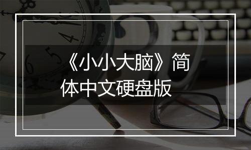 《小小大脑》简体中文硬盘版