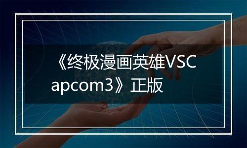 《终极漫画英雄VSCapcom3》正版