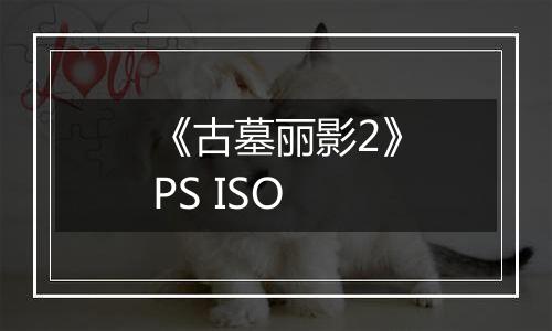 《古墓丽影2》PS ISO