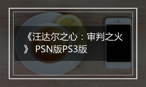 《汪达尔之心：审判之火》 PSN版PS3版