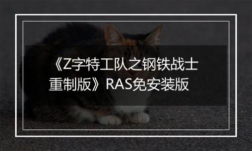 《Z字特工队之钢铁战士 重制版》RAS免安装版