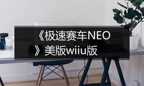 《极速赛车NEO》美版wiiu版