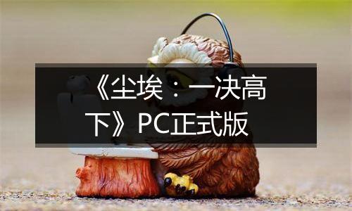 《尘埃：一决高下》PC正式版