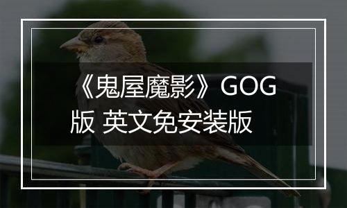 《鬼屋魔影》GOG版 英文免安装版
