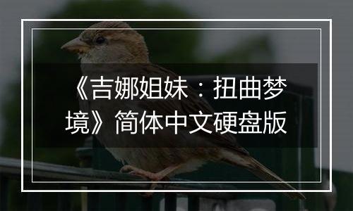 《吉娜姐妹：扭曲梦境》简体中文硬盘版