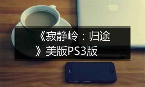 《寂静岭：归途》美版PS3版