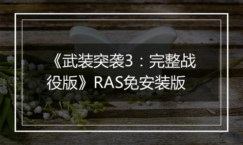 《武装突袭3：完整战役版》RAS免安装版