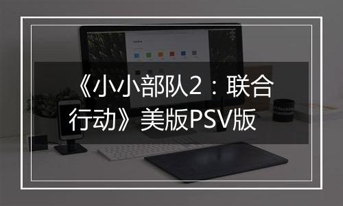 《小小部队2：联合行动》美版PSV版