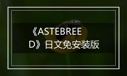 《ASTEBREED》日文免安装版