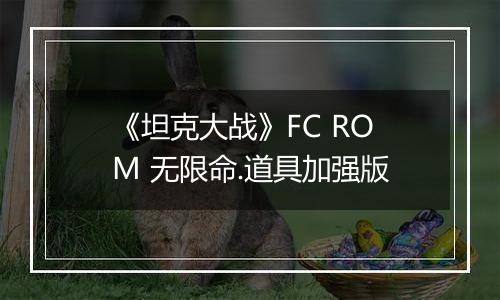 《坦克大战》FC ROM 无限命.道具加强版