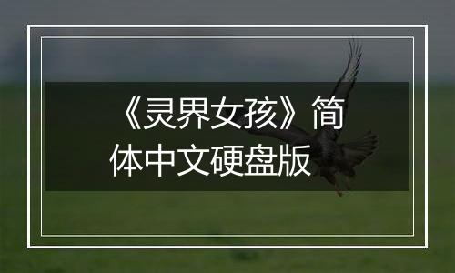 《灵界女孩》简体中文硬盘版