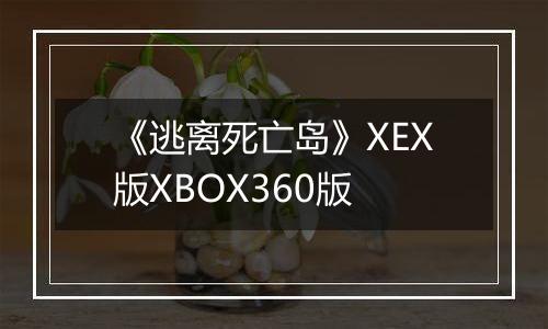 《逃离死亡岛》XEX版XBOX360版