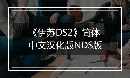 《伊苏DS2》简体中文汉化版NDS版