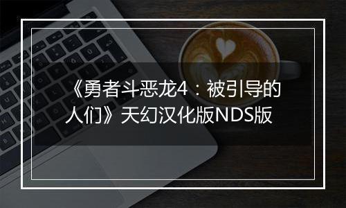 《勇者斗恶龙4：被引导的人们》天幻汉化版NDS版