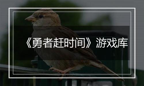《勇者赶时间》游戏库