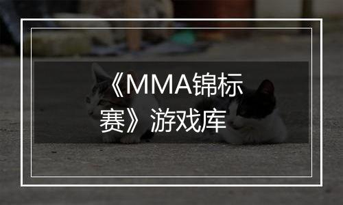 《MMA锦标赛》游戏库