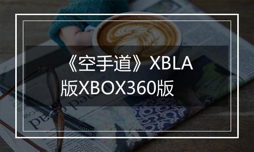 《空手道》XBLA版XBOX360版