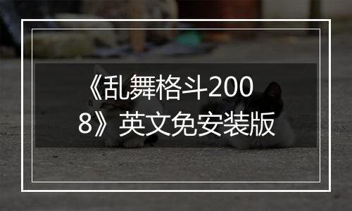 《乱舞格斗2008》英文免安装版