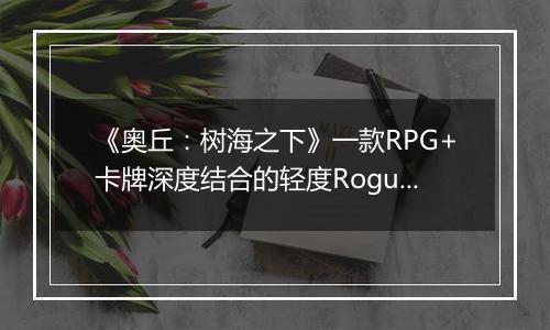 《奥丘：树海之下》一款RPG+卡牌深度结合的轻度Rogue冒险游戏
