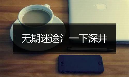 无期迷途氵一下深井