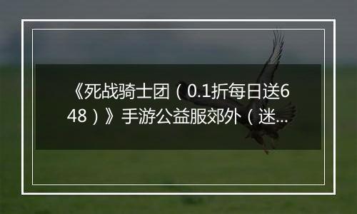 《死战骑士团（0.1折每日送648）》手游公益服郊外（迷失竹林）