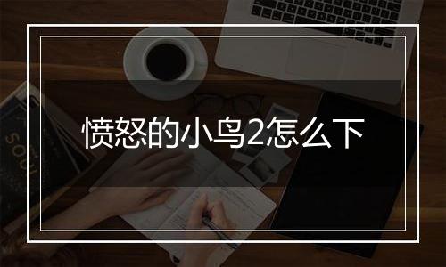 愤怒的小鸟2怎么下