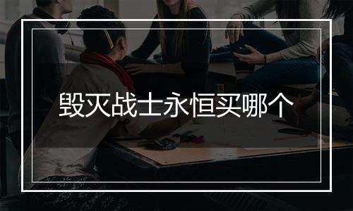 毁灭战士永恒买哪个