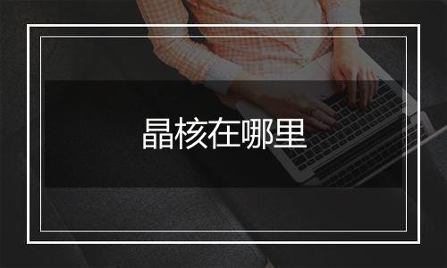 晶核在哪里
