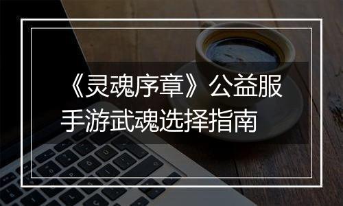《灵魂序章》公益服手游武魂选择指南