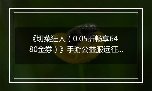 《切菜狂人（0.05折畅享6480金券）》手游公益服远征篇