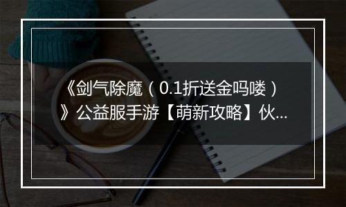 《剑气除魔（0.1折送金吗喽）》公益服手游【萌新攻略】伙伴的选择