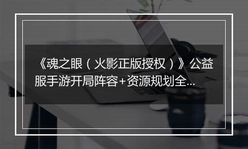 《魂之眼（火影正版授权）》公益服手游开局阵容+资源规划全指南