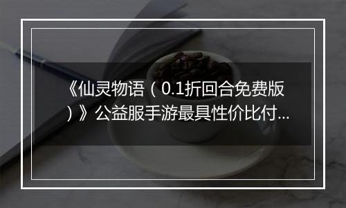 《仙灵物语（0.1折回合免费版）》公益服手游最具性价比付费攻略