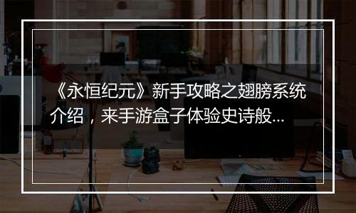 《永恒纪元》新手攻略之翅膀系统介绍，来手游盒子体验史诗般西方魔幻世界！