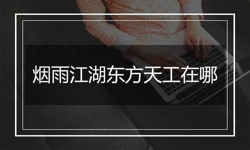 烟雨江湖东方天工在哪