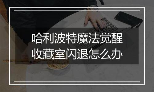 哈利波特魔法觉醒收藏室闪退怎么办