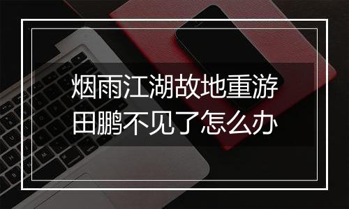 烟雨江湖故地重游田鹏不见了怎么办