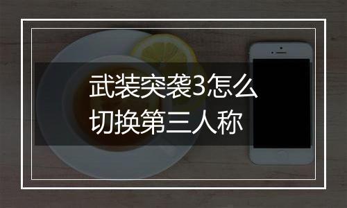 武装突袭3怎么切换第三人称