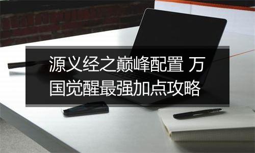 源义经之巅峰配置 万国觉醒最强加点攻略