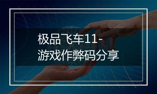 极品飞车11-游戏作弊码分享