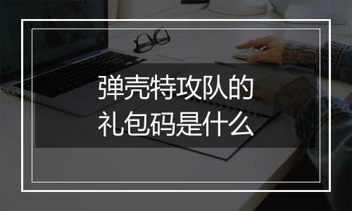 弹壳特攻队的礼包码是什么