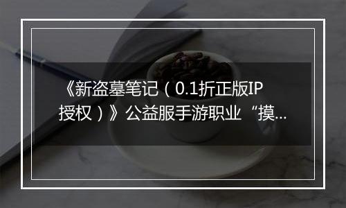 《新盗墓笔记（0.1折正版IP授权）》公益服手游职业“摸金”技能定位解析