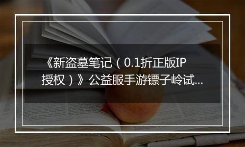《新盗墓笔记（0.1折正版IP授权）》公益服手游镖子岭试炼开启！