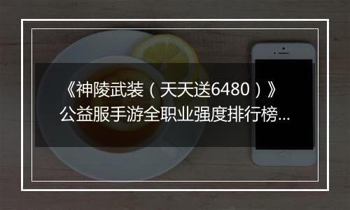 《神陵武装（天天送6480）》公益服手游全职业强度排行榜（当前版本）