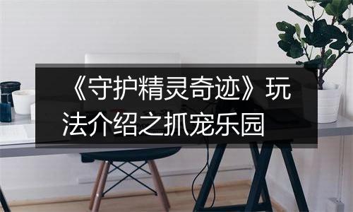 《守护精灵奇迹》玩法介绍之抓宠乐园