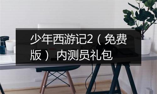 少年西游记2（免费版） 内测员礼包