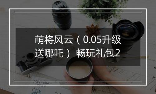 萌将风云（0.05升级送哪吒） 畅玩礼包2